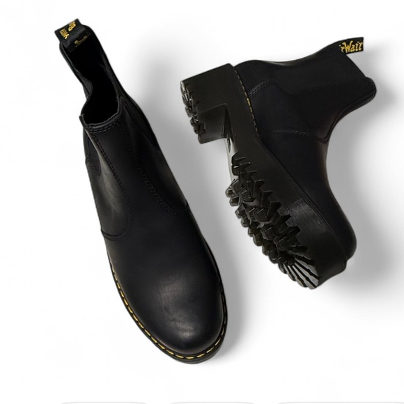 NEW Dr. Martens Rometty Chelsea Black
Burnished Wyoming - 23917001 - Size 8 - Picture 16 of 17